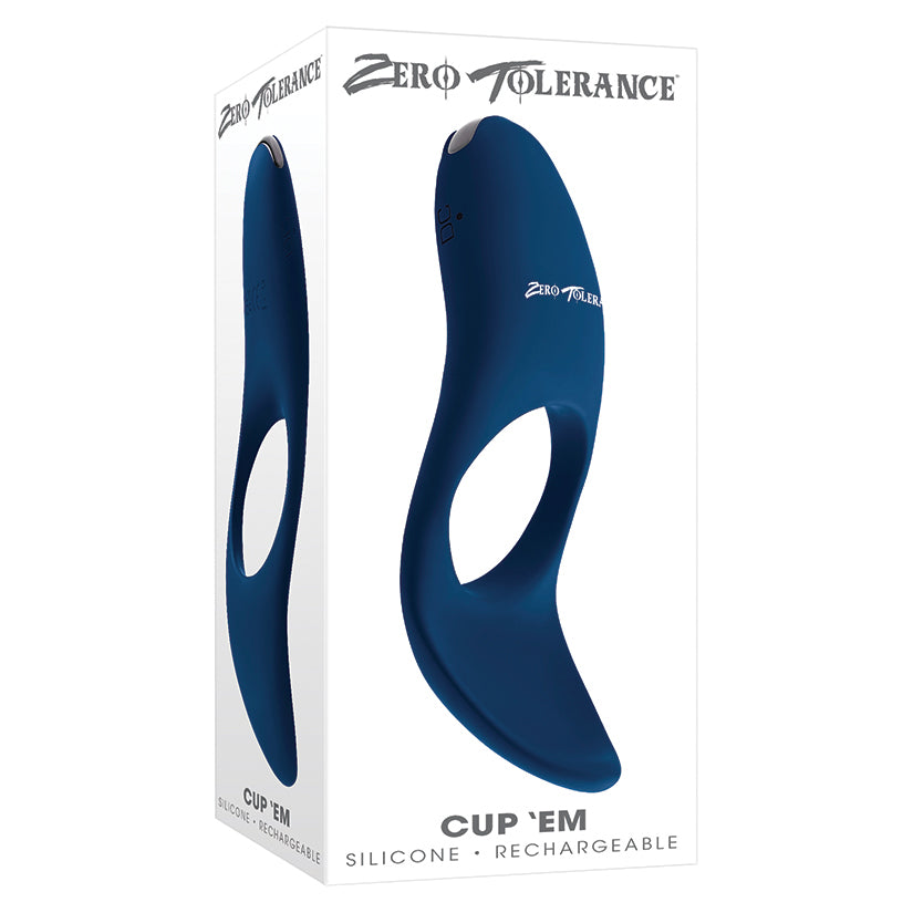 Zero Tolerance Cup 'Em Rechargeable Ball Cup C-Ring – Blue