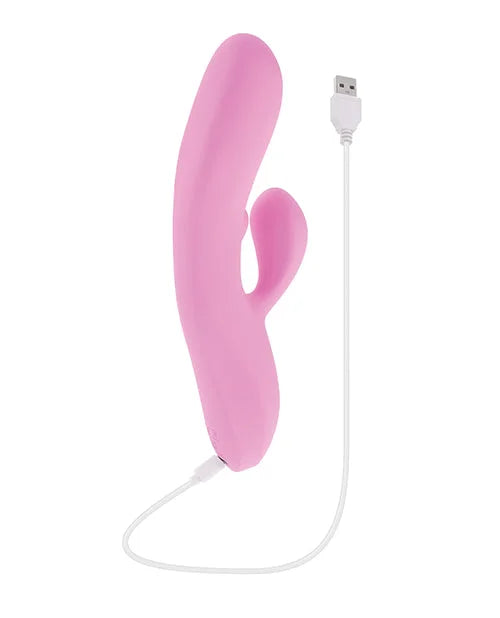Evolved Push the Button G-Spot Vibrator – Pink