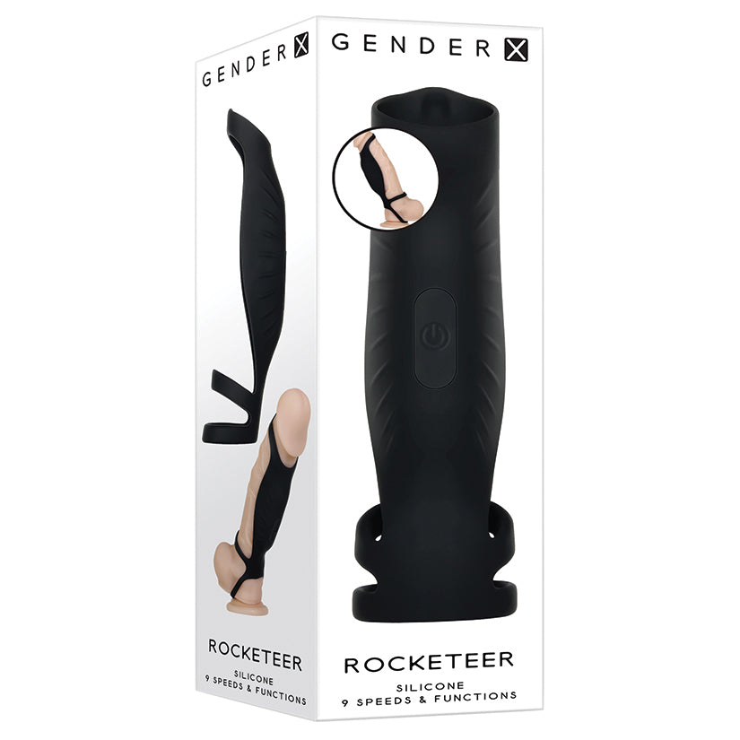 Gender X Rocketeer Vibrating Shaft Sleeve