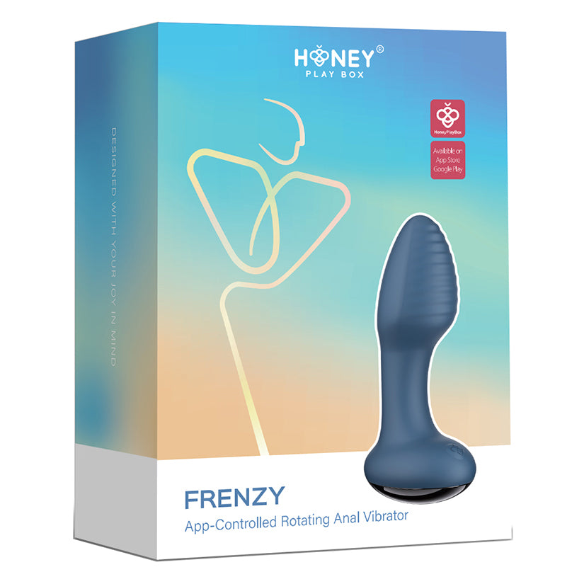 Honey Play Box FRENZY App-Controlled Rotating Vibrating Butt Plug Anal Vibrator