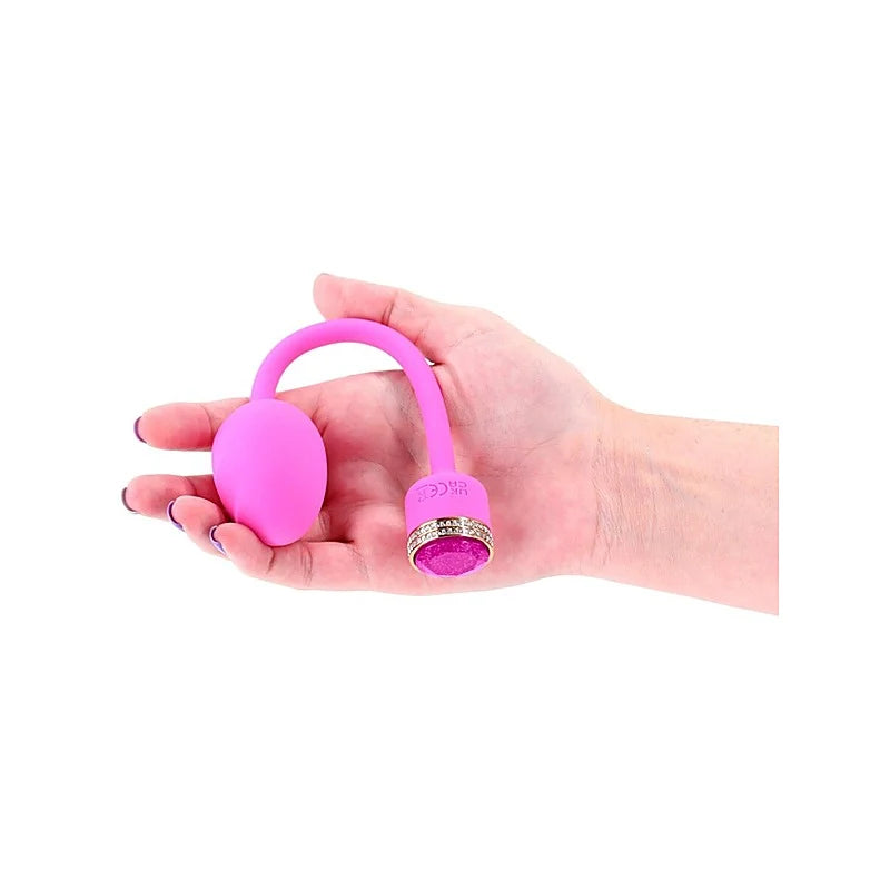 Pretty in Pink Sugar Vibrating Egg – Pink Silicone Bullet Egg