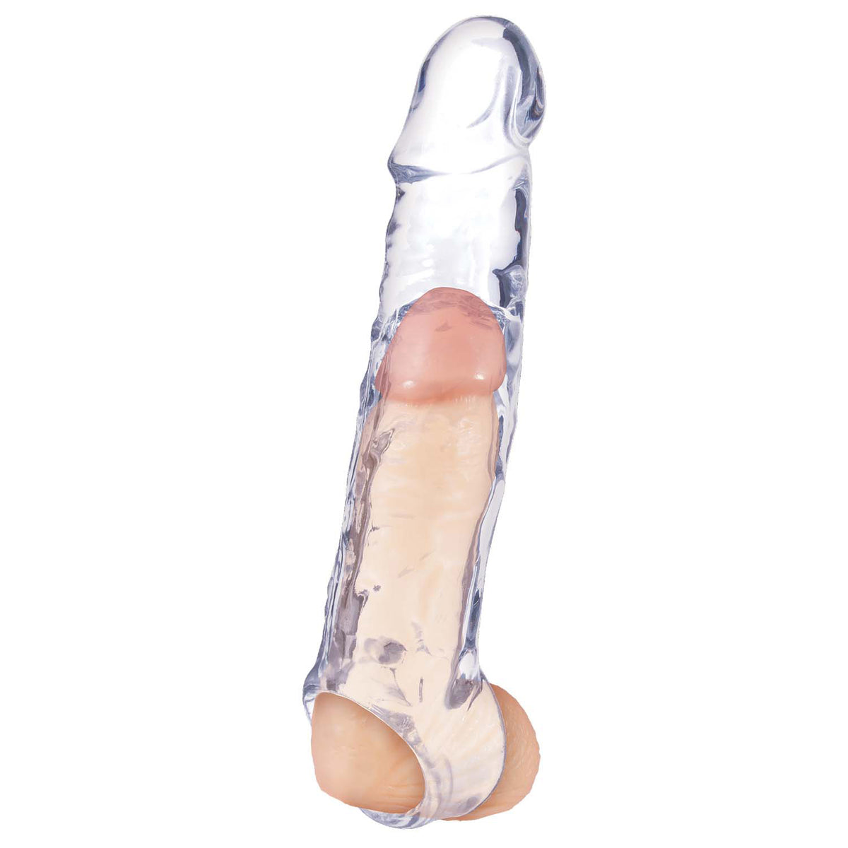 Nasstoys Magic Penis Extender & Ball Strap 6.5"-Clear