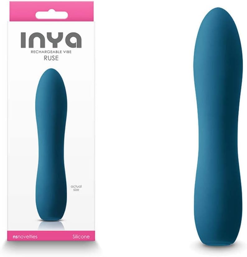 INYA Ruse Teal  Rechargeable Silicone Vibrator