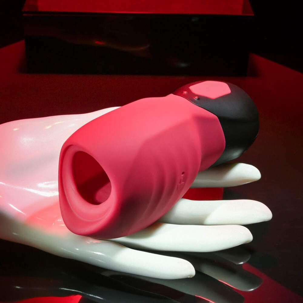 Gender X Body Kisses Rechargeable Suction And  Vibrating Masturbator