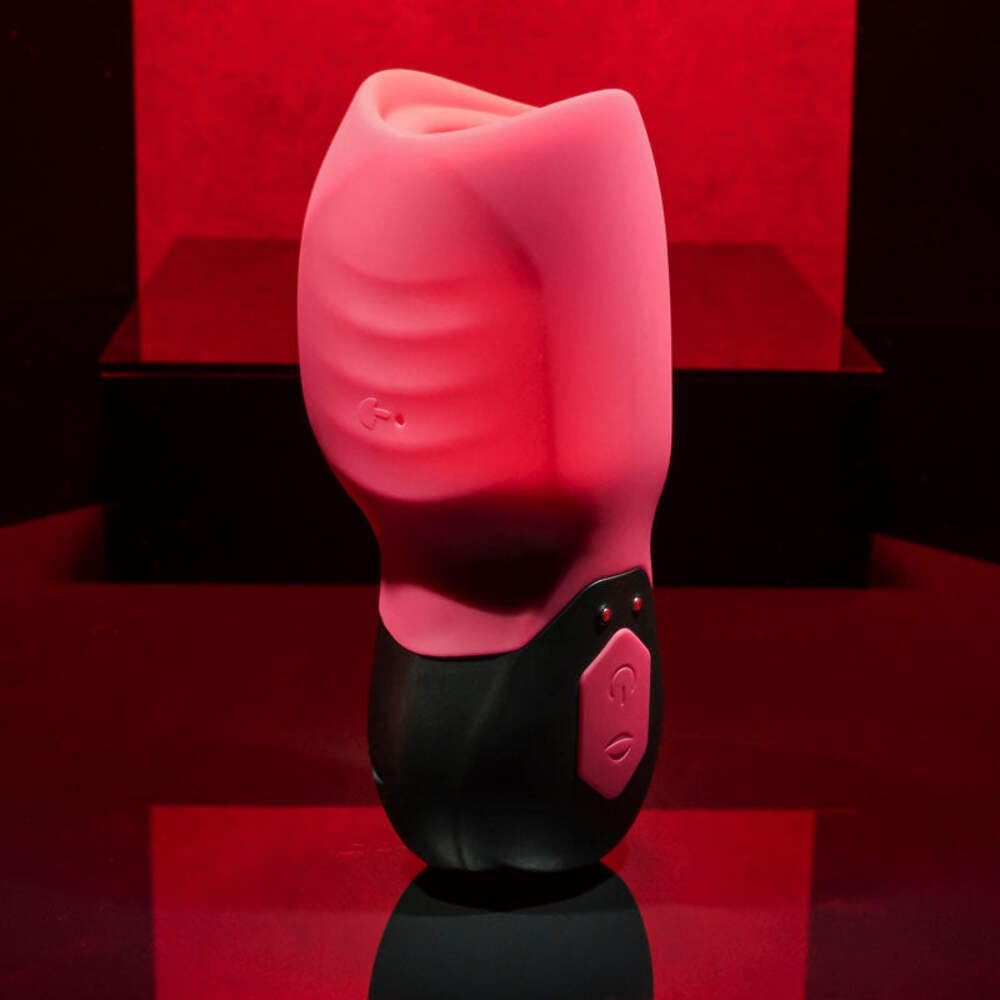 Gender X Body Kisses Rechargeable Suction And  Vibrating Masturbator