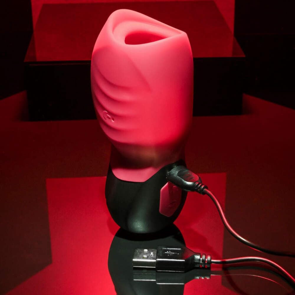 Gender X Body Kisses Rechargeable Suction And  Vibrating Masturbator