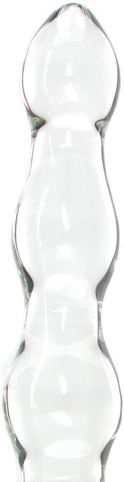 Crystal Heart Glass Wand