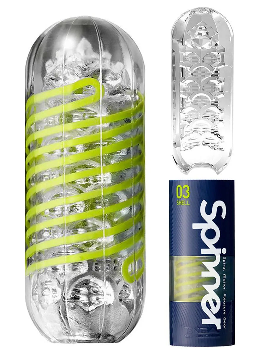 Tenga Spinner 03 Shell Reusable Twisting Male Masturbator