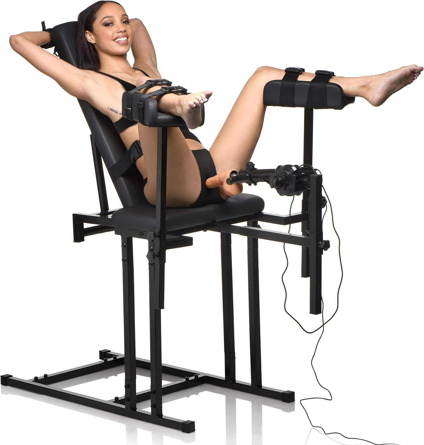 Obedience Chair with Sex Machine