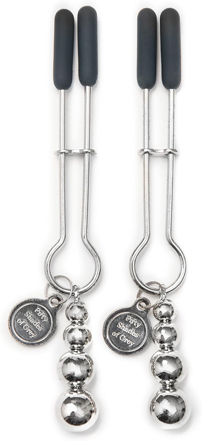 Fifty Shades of Grey The Pinch Adjustable Weighted Nipple Clamps