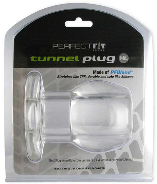 Perfect Fit Tunnel Plug X-Large – Clear