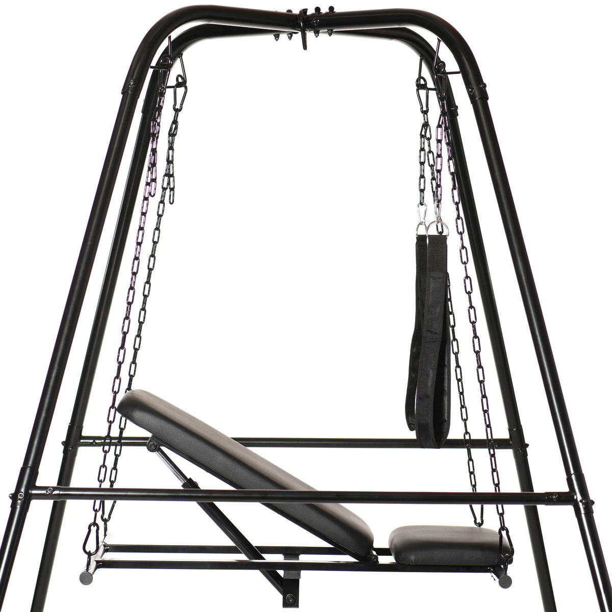 Master Series Throne Adjustable Sex Sling with Stand – Steel Frame Sex Chair For Deep Penetration