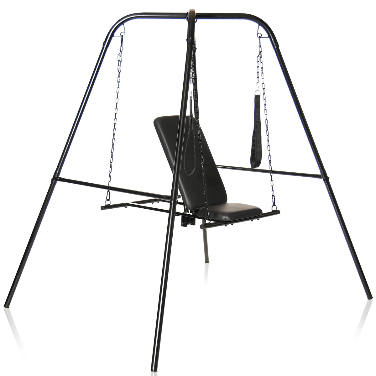 Master Series Throne Adjustable Sex Sling with Stand – Steel Frame Sex Chair For Deep Penetration