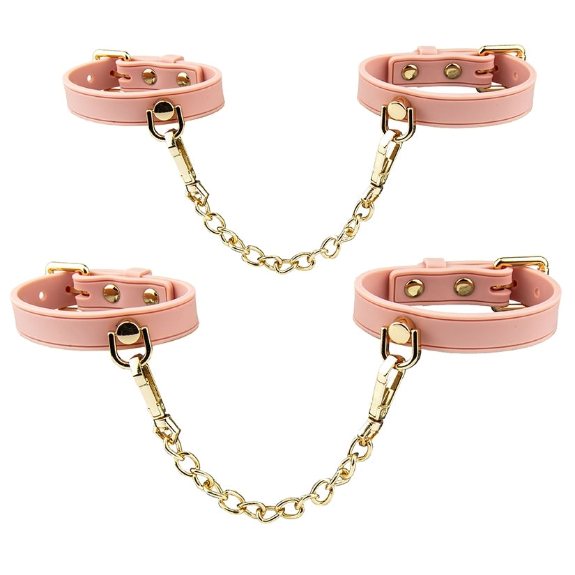Blush Temptasia Ardor Wrist &amp; Ankle Restraints – Pink