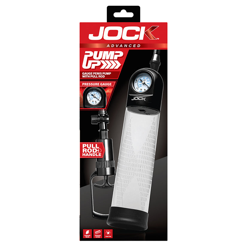 Jock Pump Up Penis Pump with Gauge and Trigger Handle