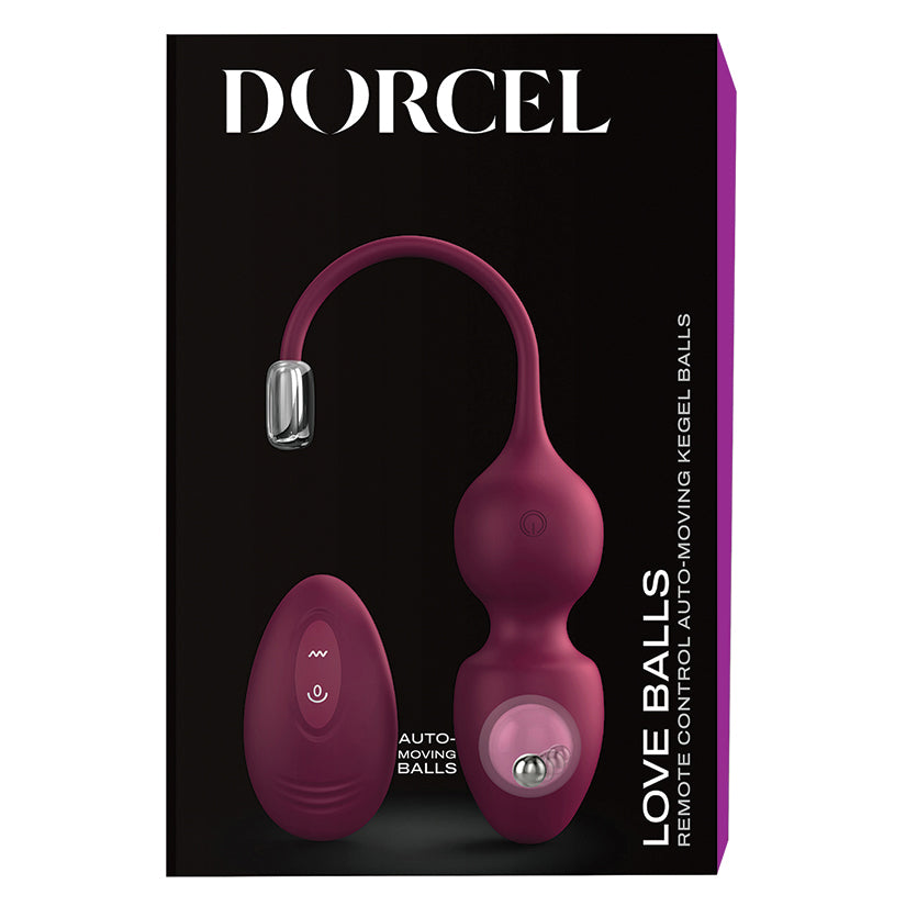 Dorcel Love Geisha Kegel Balls – Rechargeable Vibrating Pelvic Floor Trainer
