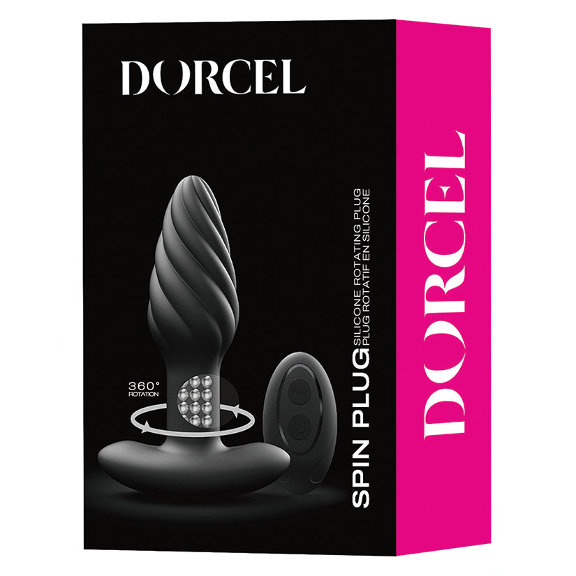 Dorcel 360° Spin Rotating Silicone Butt Plug