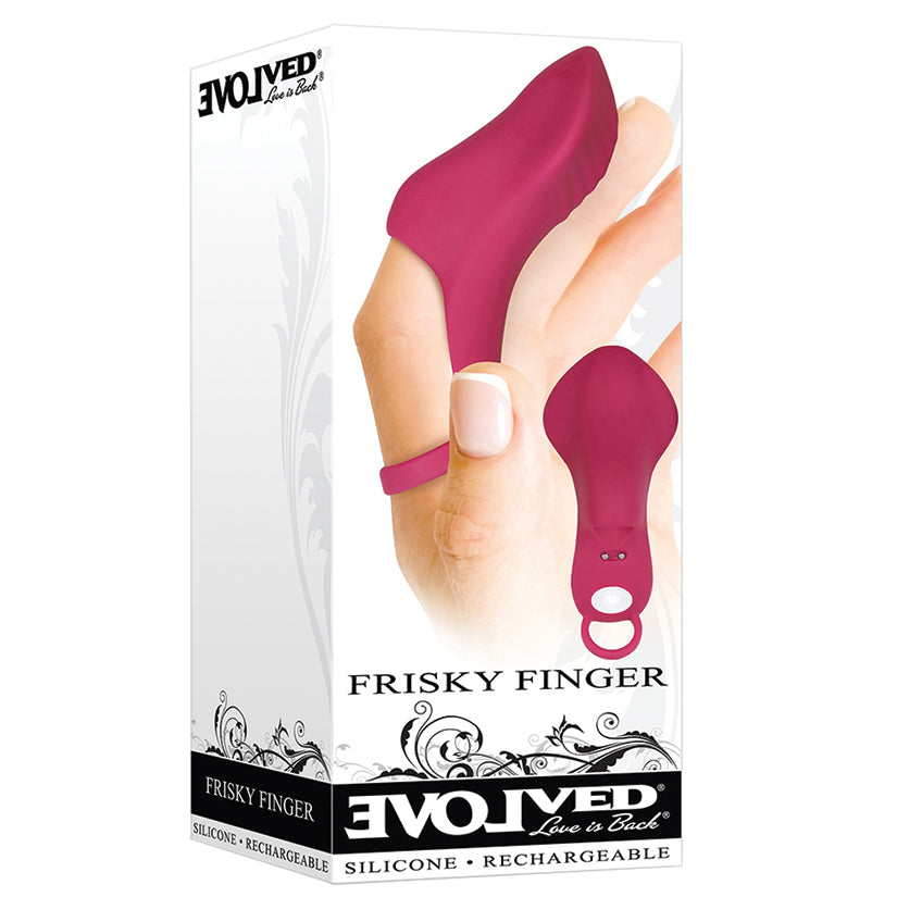 Evolved Frisky Finger Vibrato-Burgundy