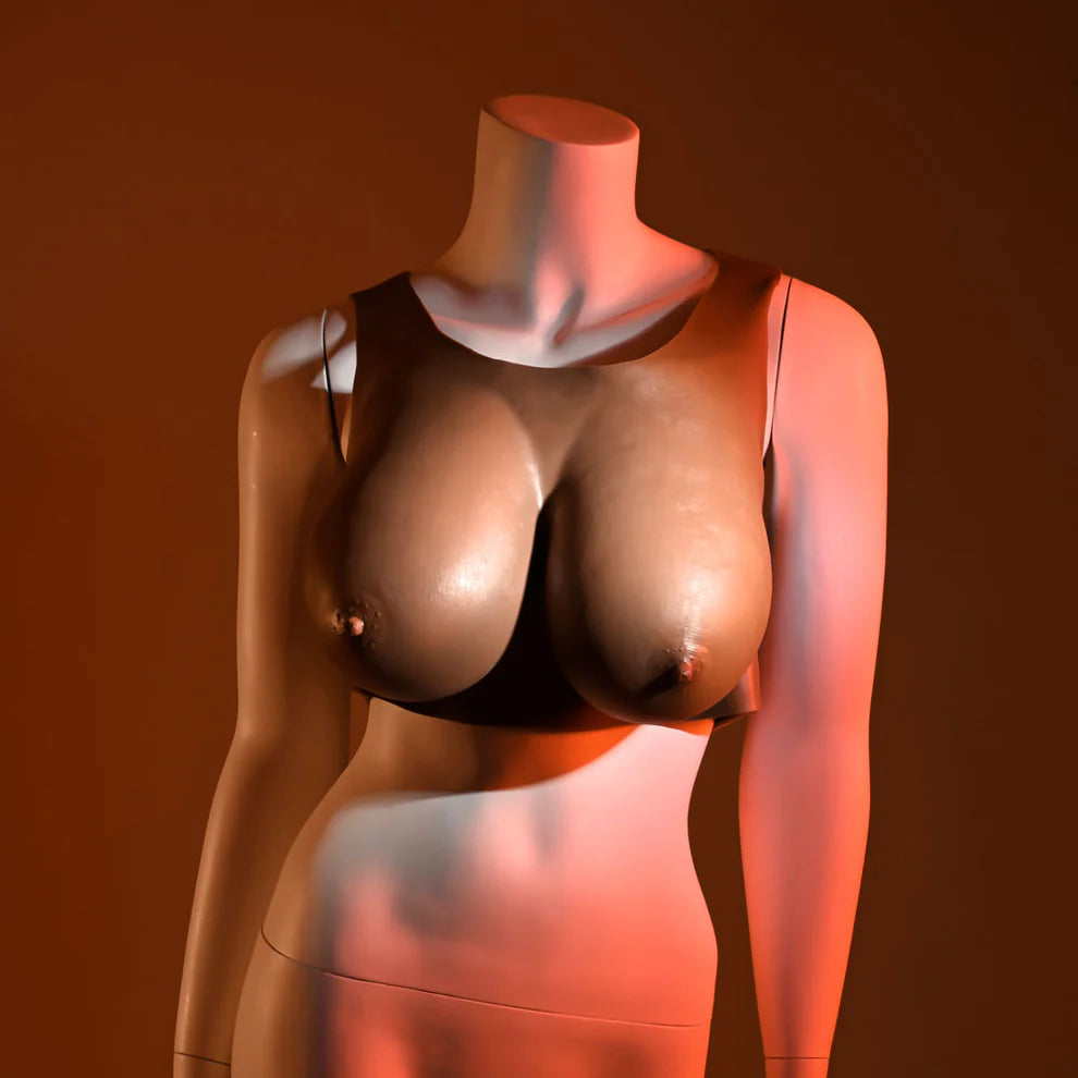 Gender X Undergarments Plate C-Cup-Dark