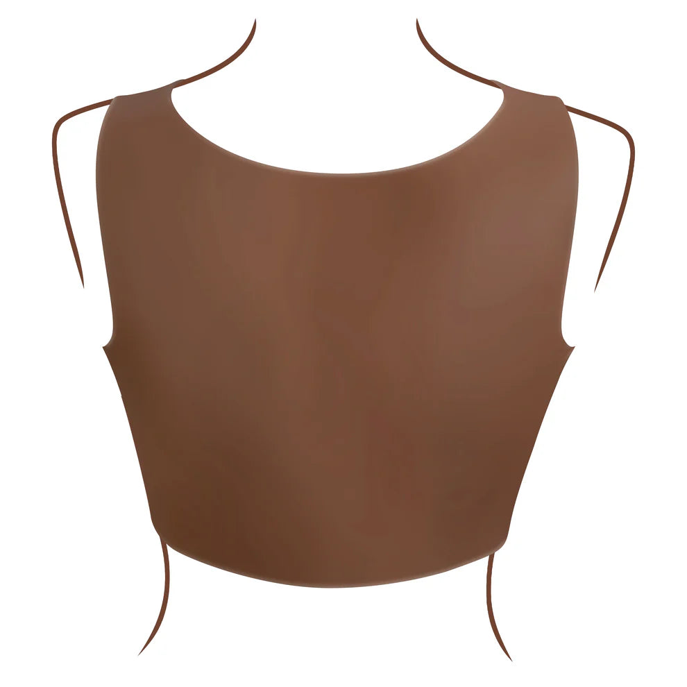 Gender X Undergarments Plate C-Cup-Dark