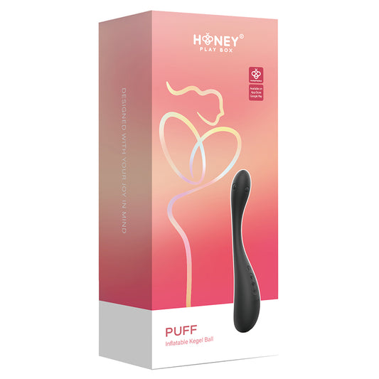 Honey Play Box PUFF App-Controlled Inflatable Kegel Ball – Smart Pelvic Floor Trainer