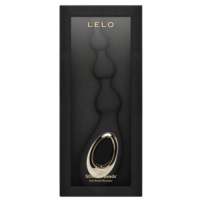 Lelo Soraya Beads-Black Vibrating Anal Beads