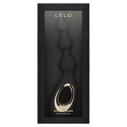 Lelo Soraya Beads-Black Vibrating Anal Beads