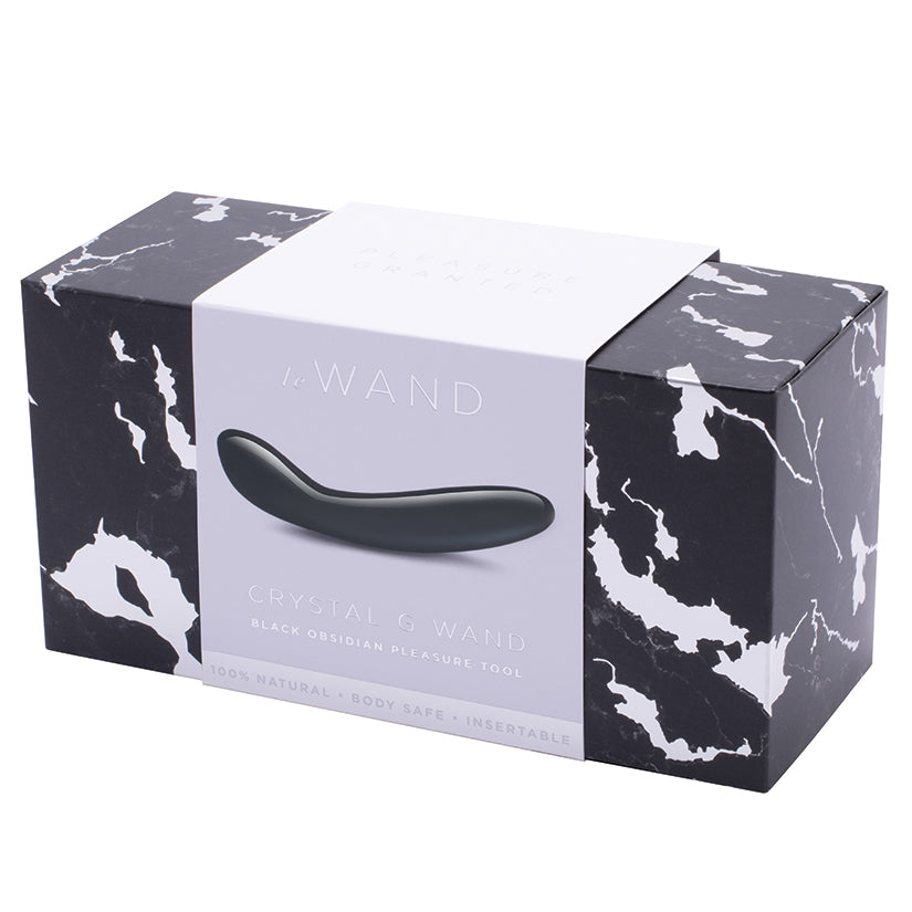 Le Wand Crystal Black Obsidian G-Wand-Black Obsidian