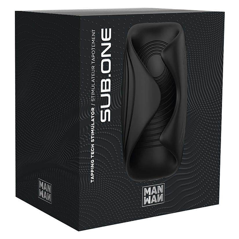 Manwan Sub.One Tapping Male Masturbator – Infinite Black