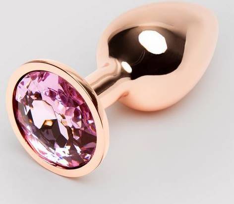 Rear Assets Rose Small Anal Plug -Pink