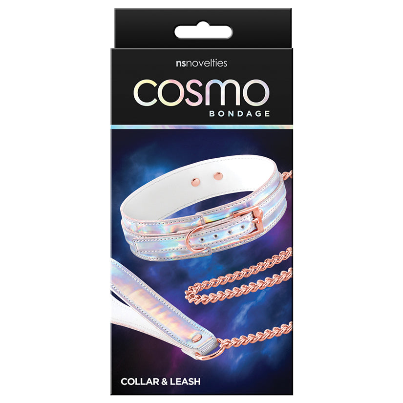Cosmo Bondage Collar And  Leash Set