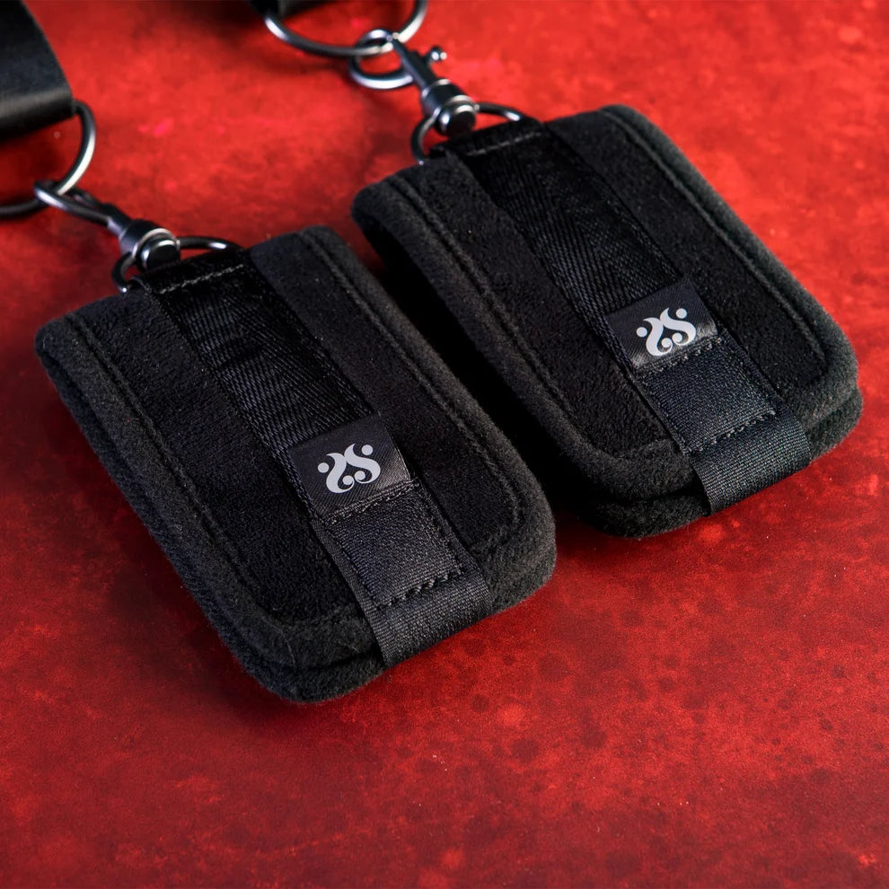 Sei Mio Doorway Control Play Adjustable Over-Door Cuff Restraints