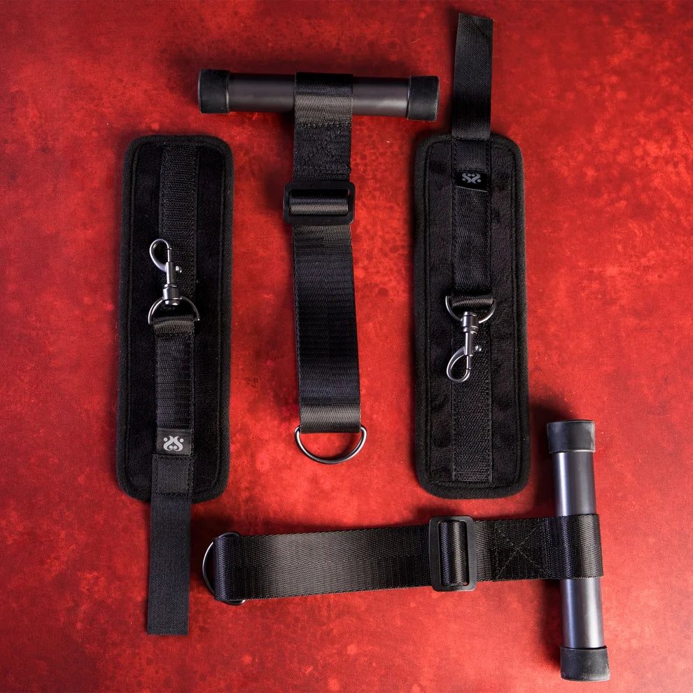 Sei Mio Doorway Control Play Adjustable Over-Door Cuff Restraints