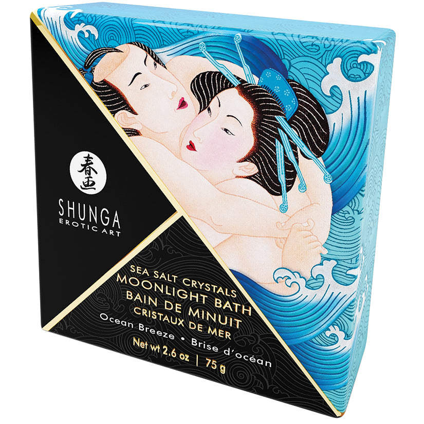 Shunga Moonlight Bath Sea Salt Crystals – Exotic Fruits (2.6 oz)