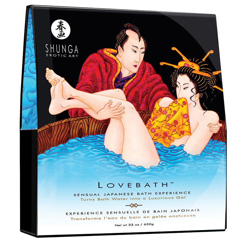 Shunga Love Bath Ocean Temptations – Luxury Jelly Bath Experience (23 oz)