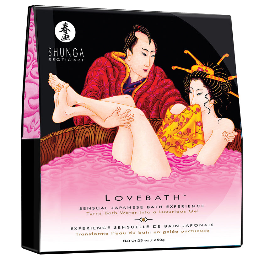 Shunga Love Bath Dragon Fruit – Luxury Jelly Bath Experience (23 oz)