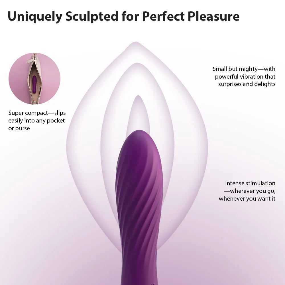 SVAKOM TULIP Strong Firm Bullet Vibrator Purple