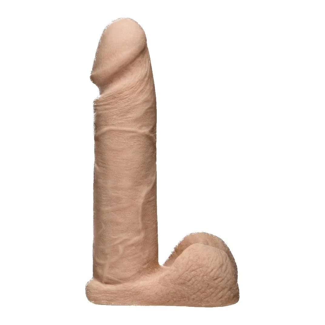 Vac-U-Lock - 8" ULTRASKYN Realistic Cock Dildo With Suction Cup- Vanilla