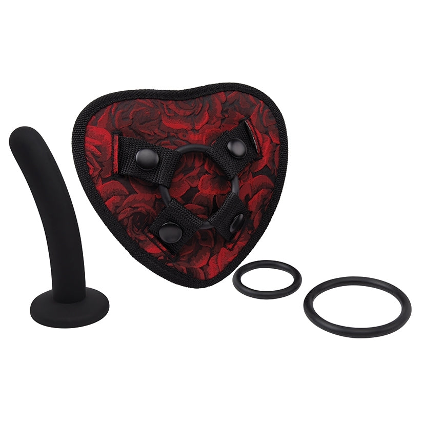 Rosegasm Heart Shape Strap-On Harness