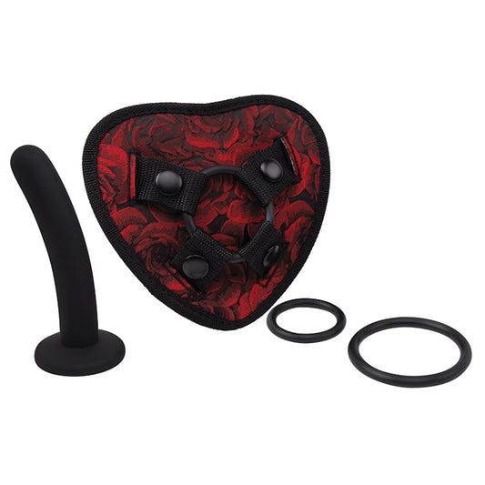 Rosegasm Heart Shape Strap-On Harness