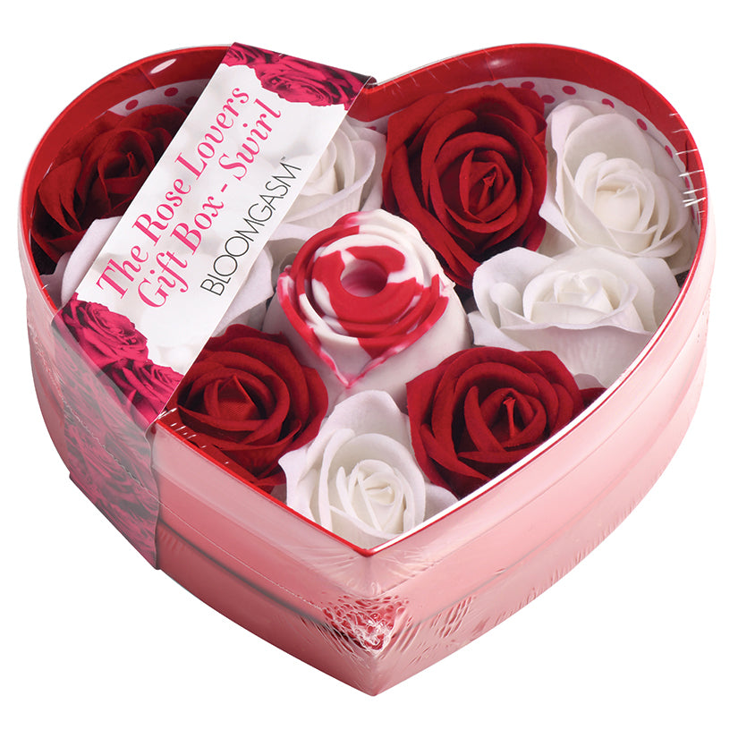Bloomgasm Rose Clitoral Air Stimulator – Heart-Shaped Gift Box