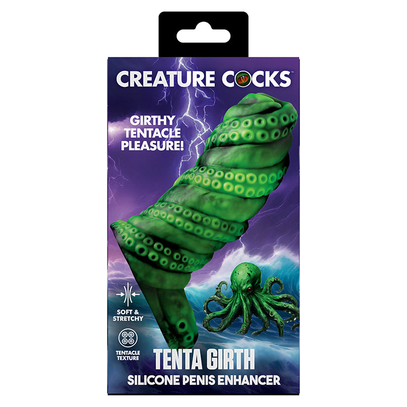 Creature Cocks Tenta Girth Silicone Penis Enhancer Girthy Sleeve