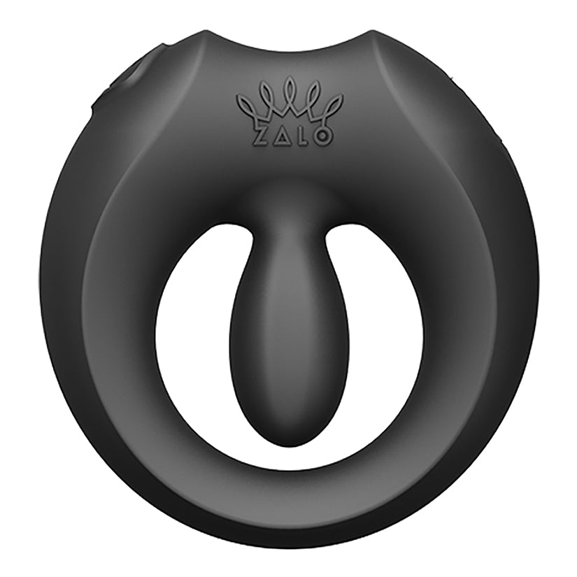 ZALO Apis Vibrating Couples Ring – Obsidian Black
