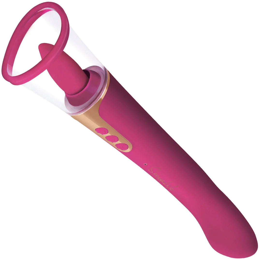 Bodywand Socialite Provocateur – Double-Ended Licking Tongue and G-Spot Vibrator, Pink