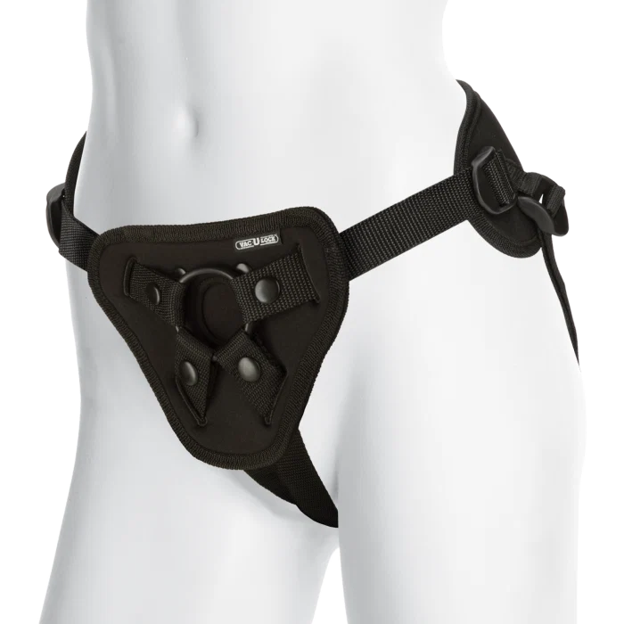 Vac-U-Lock Platinum Corset Harness with Plug
