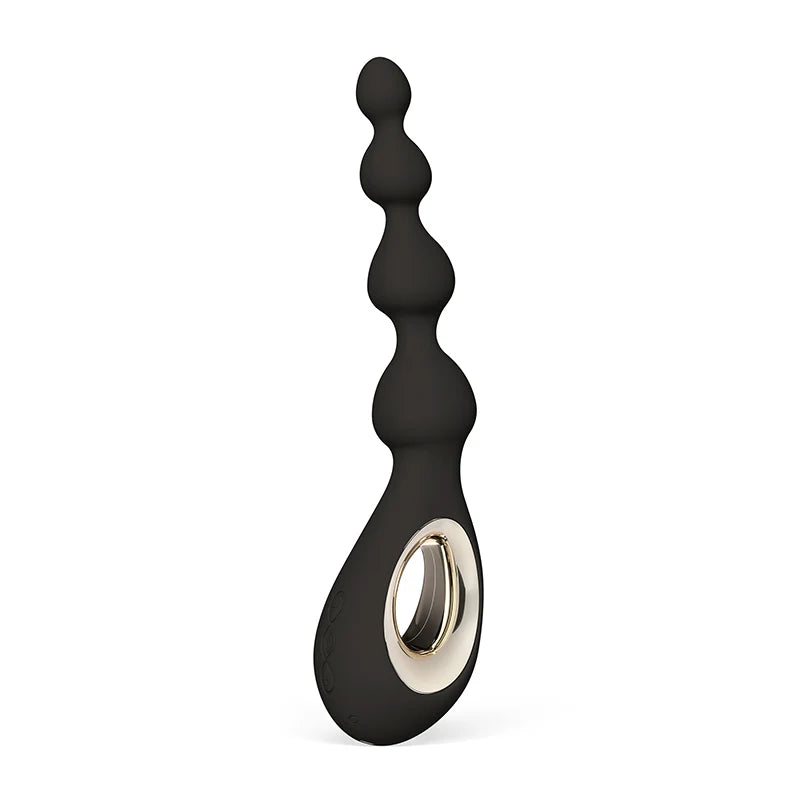 Lelo Soraya Beads-Black Vibrating Anal Beads