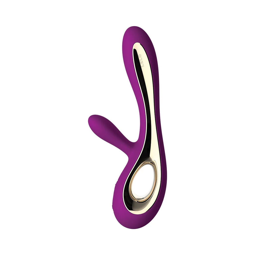 LELO Soraya 2 Rabbit Vibrator – Dual Motor G-Spot & Clit Vibrator Deep Rose