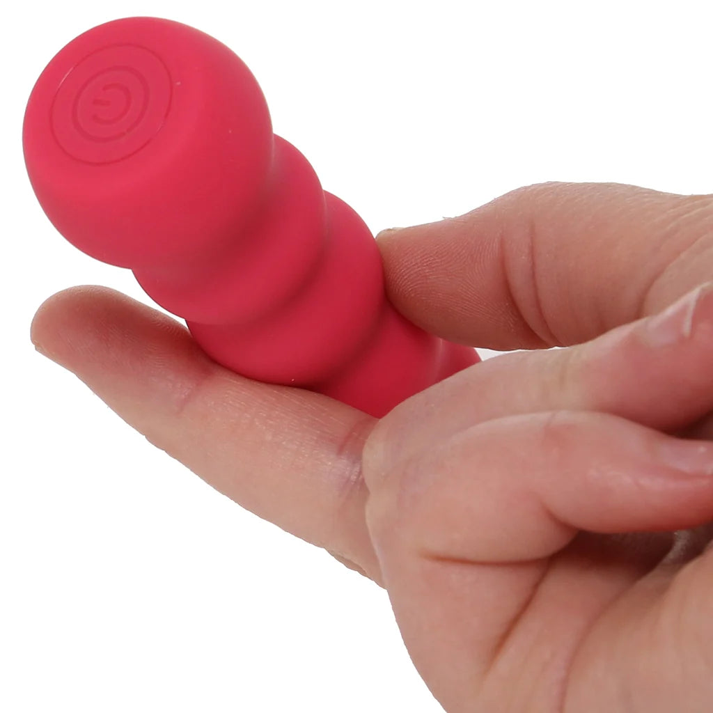 X&O Embrace – Rippled Silicone Bullet Vibrator, 11 Modes