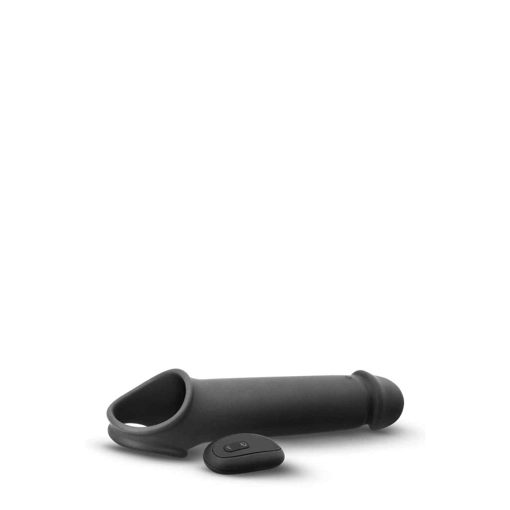Renegade Brute – Vibrating Silicone Penis Extension Black