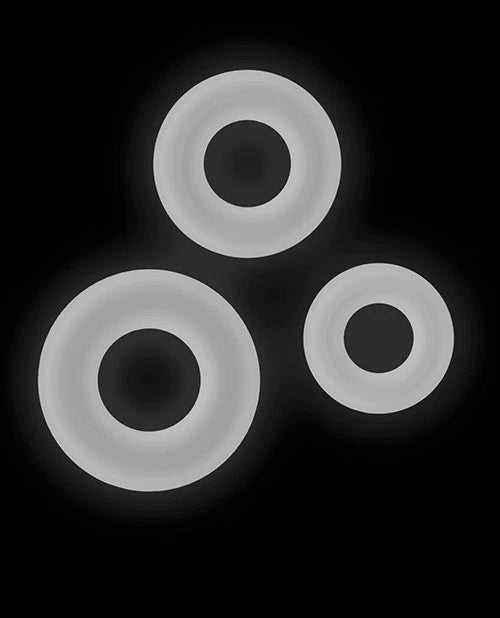 NS Novelties Firefly Bubble Rings 3-Piece Set – Glow in the Dark